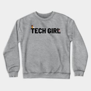 TechGirl Logo Crewneck Sweatshirt